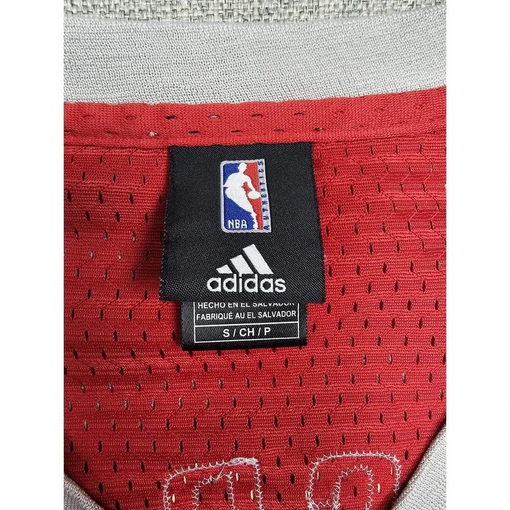 Houston Rockets Jersey Mens Small Red NBA Basketball McGrady 1 Adidas Length +2